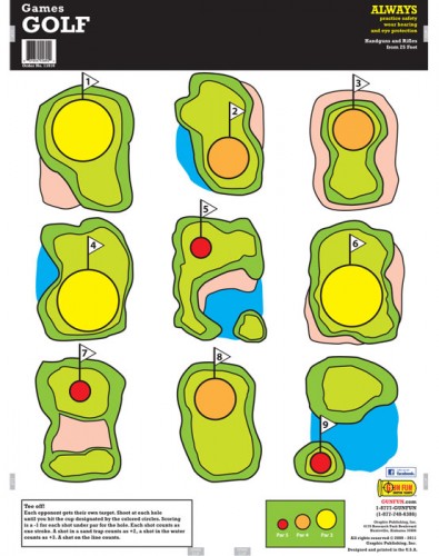Golf (11010) | GunFun Shooting Targets
