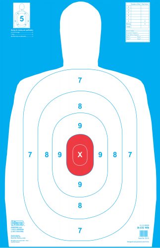 B27E Blue (22060) | GunFun Targets Inc.