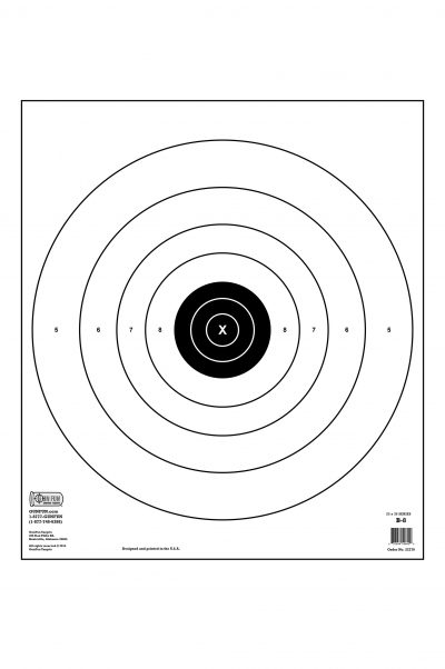 100 Yd Rifle Target (82030) | GunFun Shooting Targets