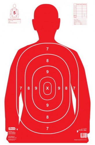 B27E Red (23100) | GunFun Targets Inc.