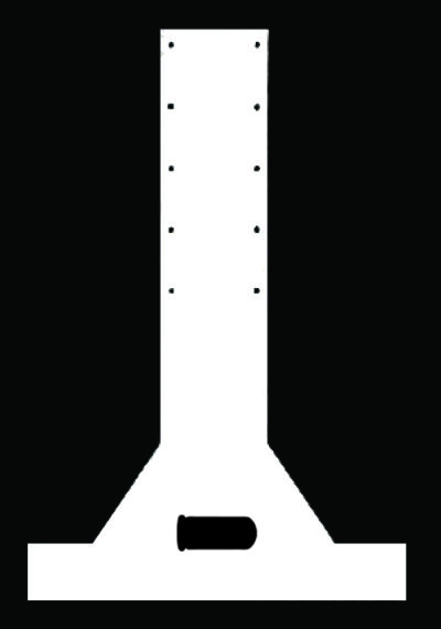 Plastic T-Hanger (62020-P)