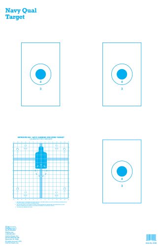 Navy Qual – M4 (22460) | GunFun Targets Inc.
