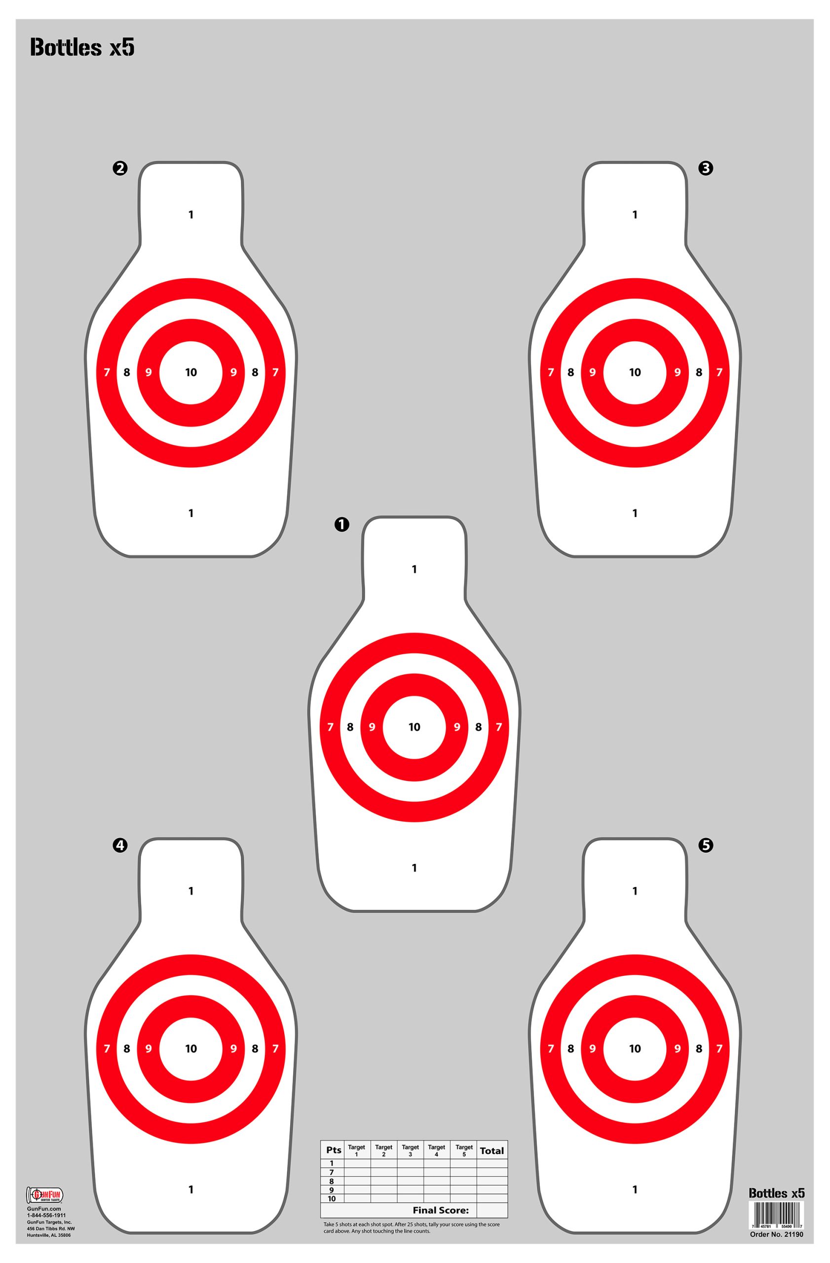 GunFun Shooting Targets
