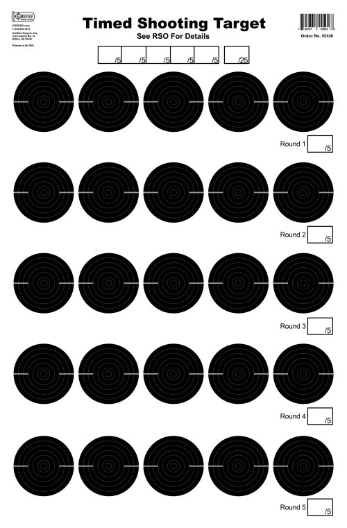 Timed Shooting Target (92430)